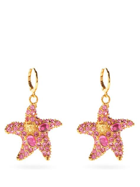 versace starfish earrings|Versace Earrings for Women .